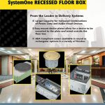 POSTER - SYSTEMONE RECESSED FLOOR BOX