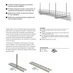 Wire Basket Tray No-Splice Supports