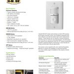 Wall Switch Occupancy Sensors - Passive Infrared